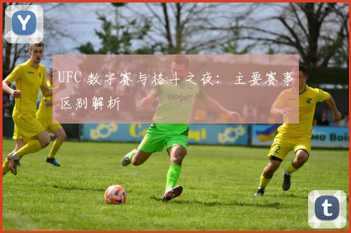 UFC 数字赛与格斗之夜:主要赛事区别解析