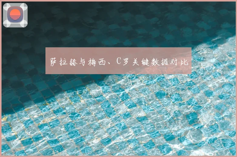 萨拉赫与梅西、C罗关键数据对比